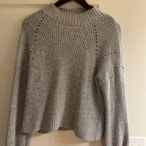GAP Grey Wool Blend Sweater
